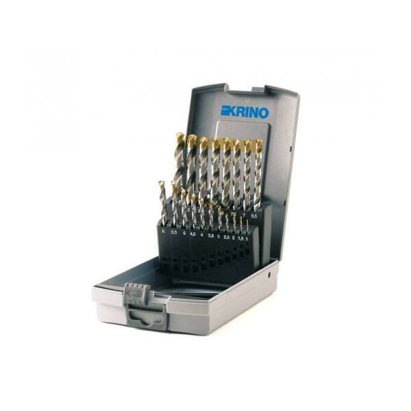 Punte Da Trapano 7mm Titanio E Nitruro - 2 Pezzi, Per Acciaio Inossidabile, Leghe, Legno Duro