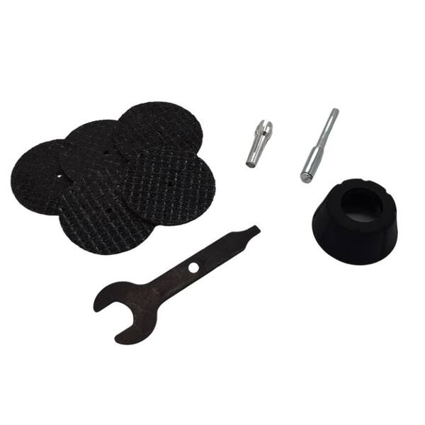 QUARKZMAN 12pz 3/8" Levigatura Tamburo Gomma Mandrini 2.35mm Gambo